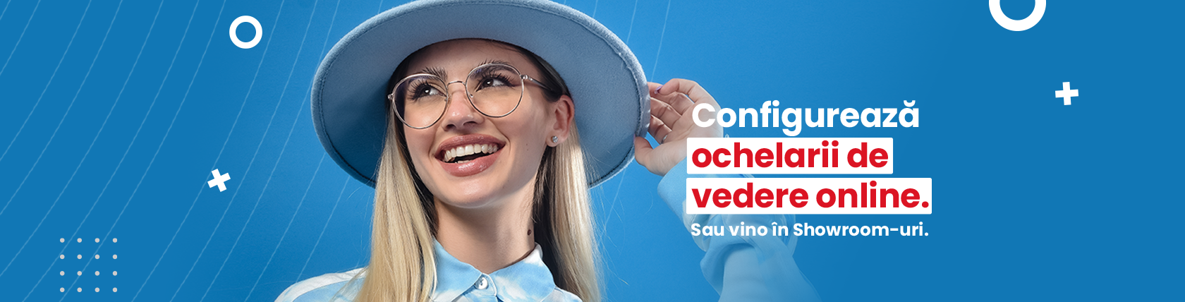 Configurează-ți ochelarii de vedere online