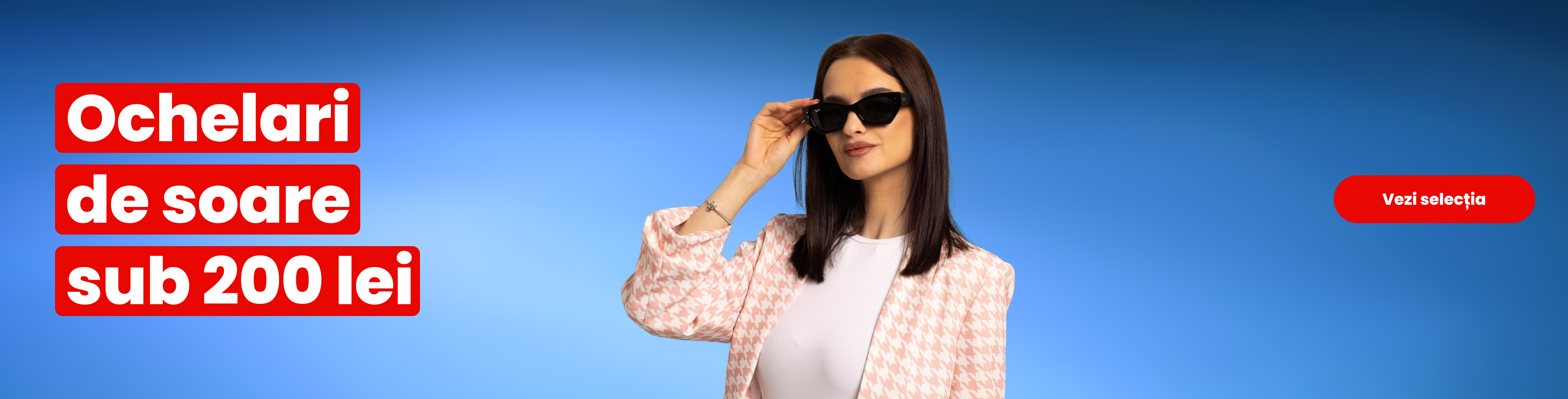 Ochelari de soare sub 200 lei - iunie