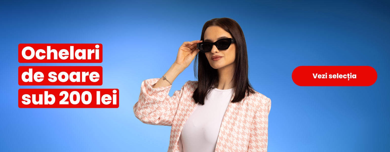 Ochelari de soare sub 200 lei - iunie