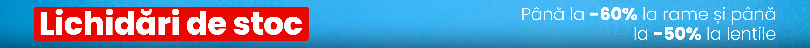 Lichidări de stoc ianuarie 2026