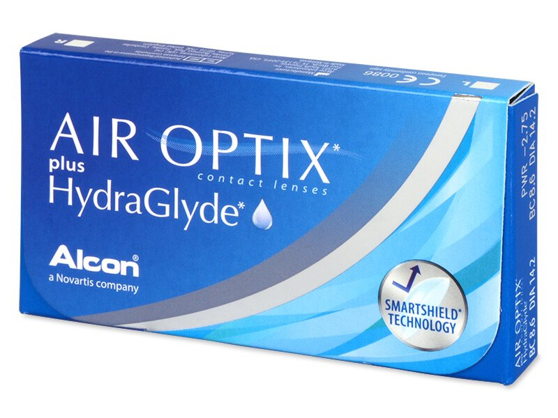 Lentile de contact AIR OPTIX plus Hydraglyde