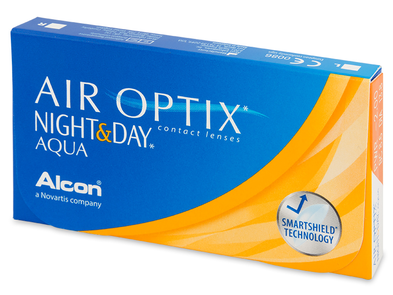 Lentile de contact cu purtare extinsa Air Optix Night and Day Aqua