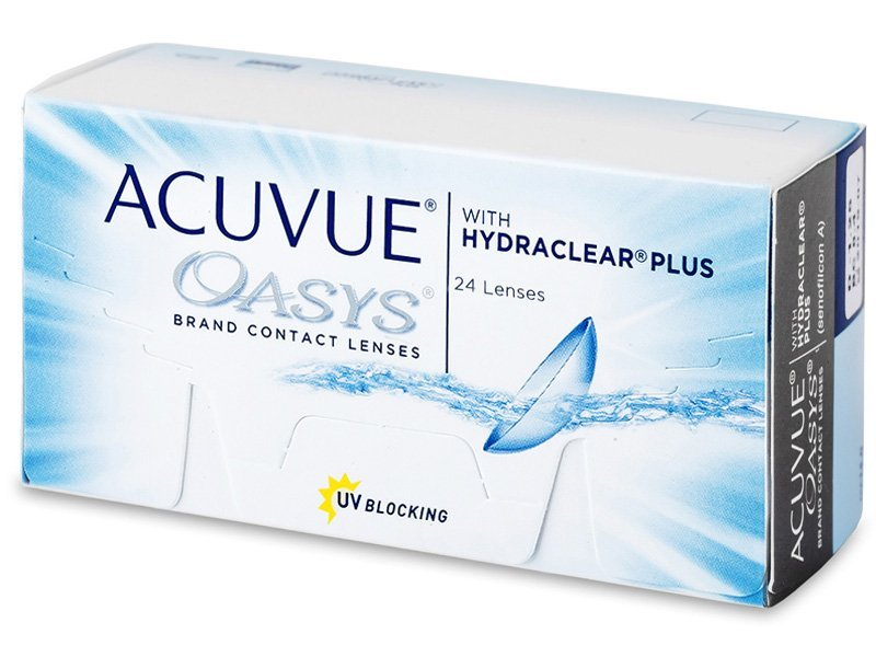 Lentile de contact pentru ochi uscati si sensibili Acuvue Oasys cu Hydraclearplus