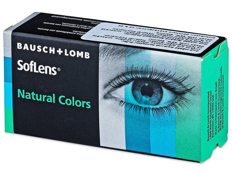 Lentile colorate verzi SofLens natural colors cu dioptrie