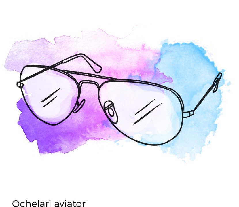 ochelari de vedere aviator