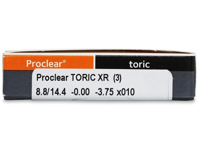 Proclear Toric XR (3 lentile) - Parametrii lentilei