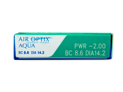 Air Optix Aqua (3 lentile) - Parametrii lentilei