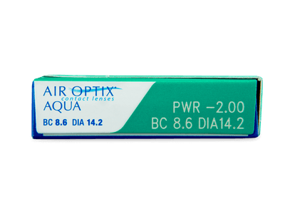 Air Optix Aqua (3 lentile) - Parametrii lentilei