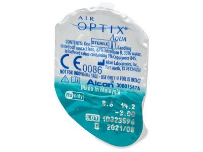 Air Optix Aqua (3 lentile) - Vizualizare ambalaj