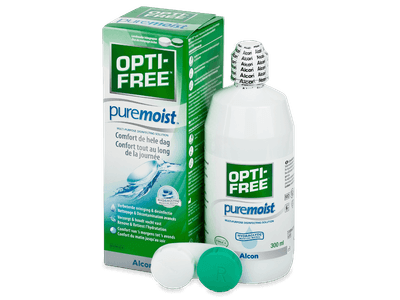 Soluție Opti-Free PureMoist 300 ml - Soluție de curățare