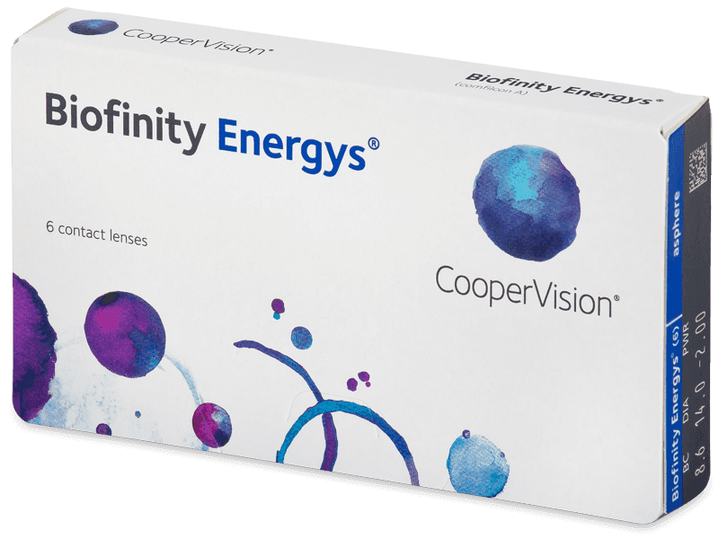 Lentile de contact lunare  Biofinity Energys (6 lentile)