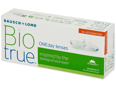 Biotrue ONEday pentru Astigmatism (30 lentile) - Lentile de contact torice