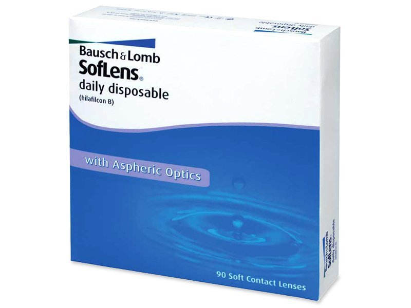 SofLens Daily Disposable (90 lentile) Bausch and Lomb imagine 2022