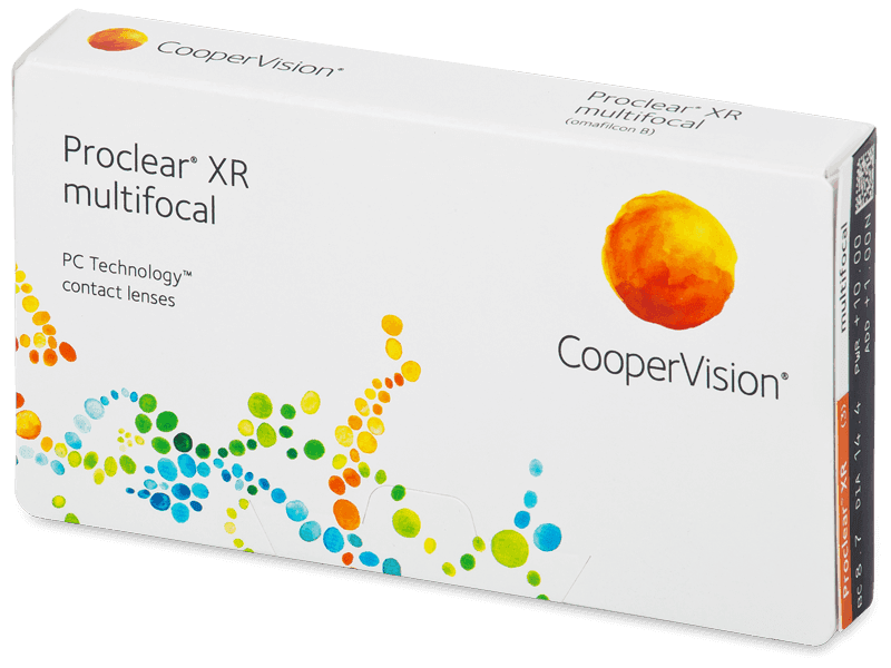 Lentile de contact lunare  Proclear Multifocal XR (3 lentile)