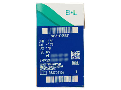 PureVision 2 for Astigmatism (6 lentile) - Parametrii lentilei