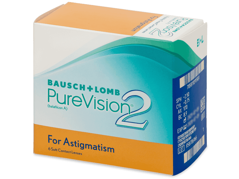 PureVision 2 for Astigmatism (6 lentile) - Lentile de contact torice