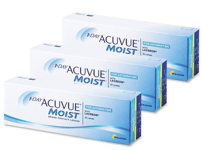 Lentile De Contact Zilnice 1 Day Acuvue Moist For Astigmatism (90 lentile)