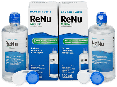 Soluție ReNu MultiPlus 2 x 360 ml - Produsul este disponibil și în acest pachet