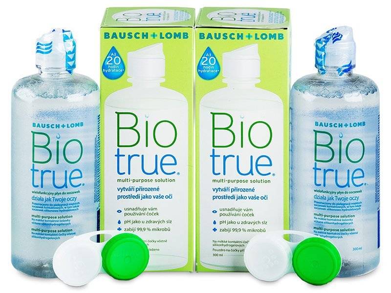 Solutii Biotrue 2 x 300 ml