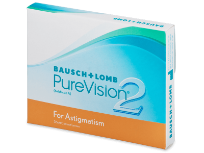 PureVision 2 for Astigmatism (3 lentile) - Lentile de contact torice
