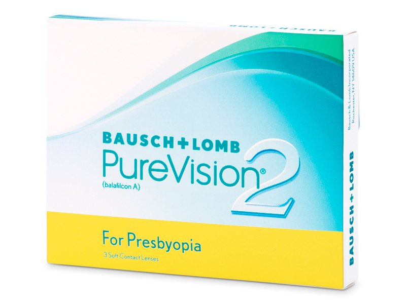 Purevision 2 for presbyopia (3 lentile)