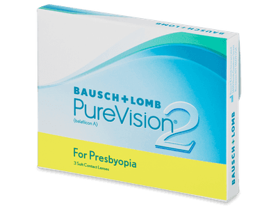 PureVision 2 for Presbyopia (3 lentile) - Lentile de contact multifocale