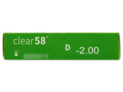 Clear 58 (6 lentile) - Parametrii lentilei