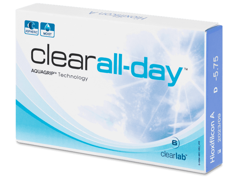 Lentile de contact lunare Clear All-Day (6 lentile)