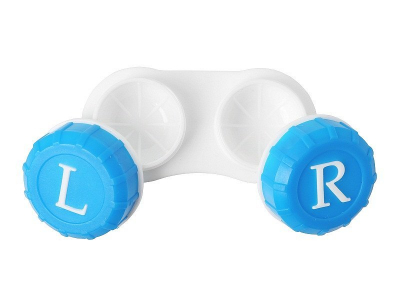 Suport pentru lentile L+R albastru 
