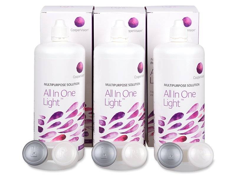 Soluție All In One Light 3 x 360 ml CooperVision imagine 2022