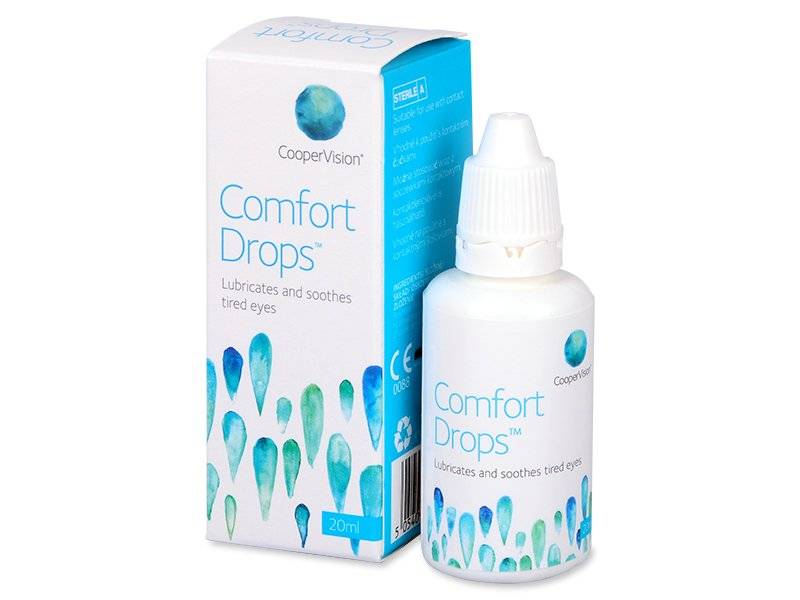 Picaturi de ochi Picături oftalmice Comfort Drops 20 ml CooperVision imagine 2022