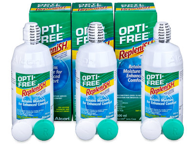 Soluție Opti-Free RepleniSH 3 x 300 ml  - Economy 3-pack 