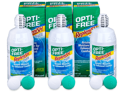 Soluție Opti-Free RepleniSH 3 x 300 ml - Design-ul vechi