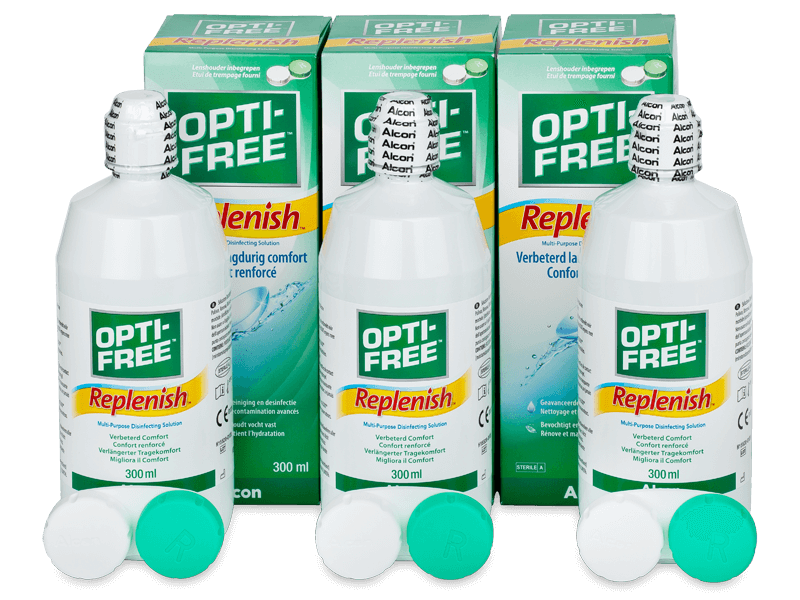 Soluție Opti-Free RepleniSH 3 x 300 ml  - Pachete speciale cu 3 soluții