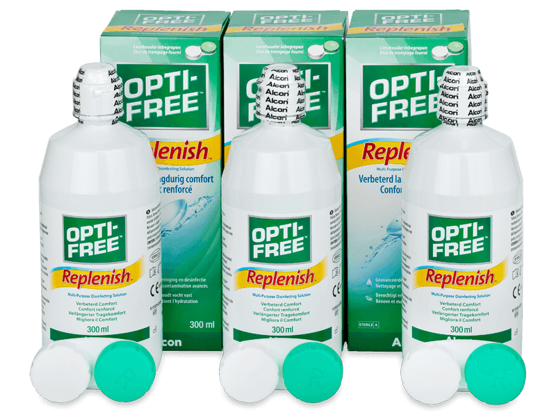 Solutii Solutie Opti-free Replenish 3 x 300 ml