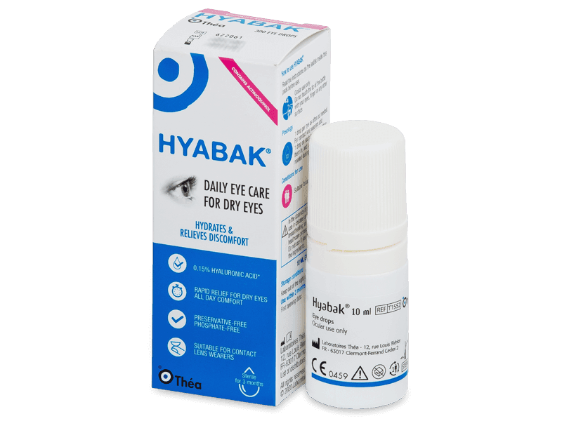 Picaturi de ochi Hyabak 0.15% 10 ml