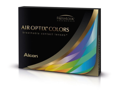Air Optix Colors - Gemstone Green - fără dioptrie (2 lentile) - Lentile de contact colorate