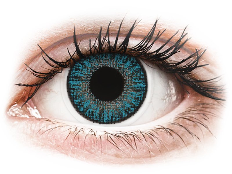 Lentile de contact colorate TopVue Color daily – Blue – fără dioptrie (10 lentile) (10 lentile) imagine noua