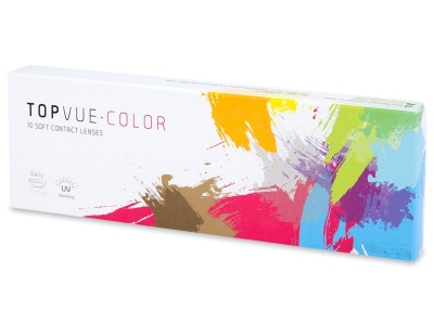 TopVue Color daily - Brown - cu dioptrie (10 lentile) - Lentile de contact colorate