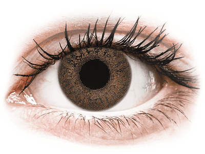 TopVue Color - Brown - cu dioptrie (2 lentile)