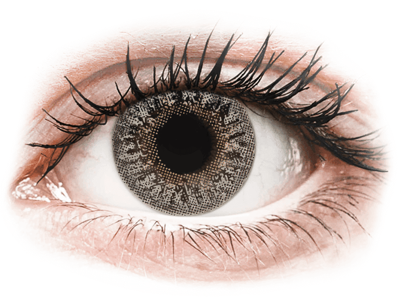 Lentile de contact colorate TopVue Color - Grey - cu dioptrie (2 lentile)