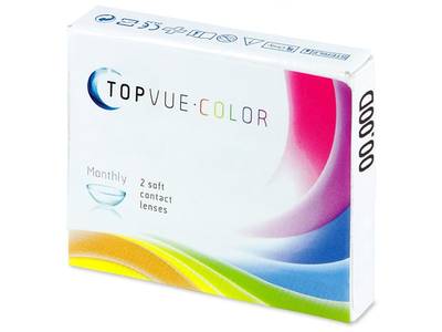 TopVue Color - True Sapphire - fără dioptrie (2 lentile) - Design-ul vechi