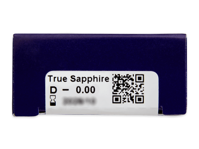 TopVue Color - True Sapphire - fără dioptrie (2 lentile) - Parametrii lentilei