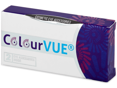 ColourVUE Glamour Aqua - fără dioptrie (2 lentile) - Produsul este disponibil și în acest pachet