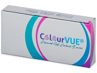 ColourVUE Glamour Aqua - fără dioptrie (2 lentile) - Lentile de contact colorate