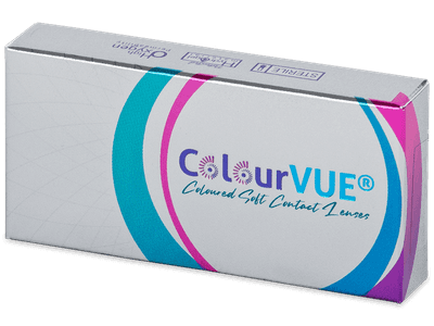 ColourVUE Glamour Aqua - fără dioptrie (2 lentile) - Lentile de contact colorate