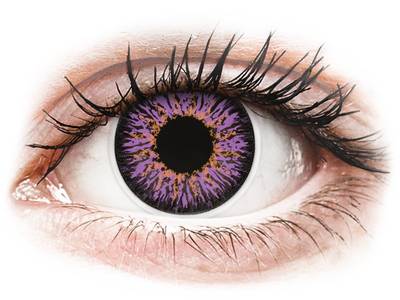 ColourVUE Glamour Violet - fără dioptrie (2 lentile)