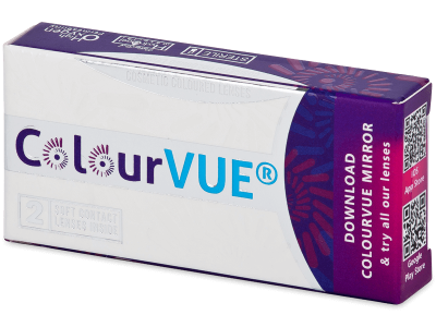 ColourVUE BigEyes Ultra Violet - fără dioptrie (2 lentile) - Produsul este disponibil și în acest pachet