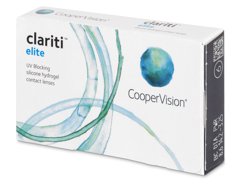 Lentile de contact lunare Clariti Elite (6 lentile) CooperVision imagine 2022