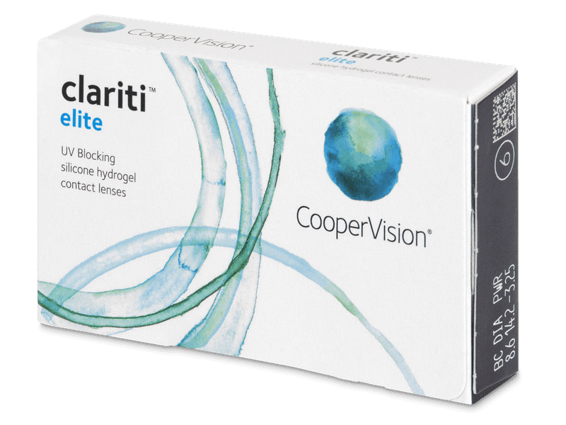 Lentile de contact lunare Clariti Elite (6 lentile) CooperVision imagine 2022